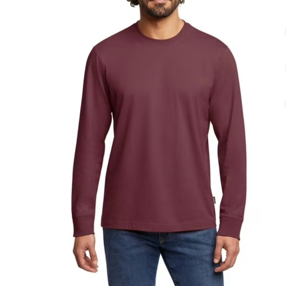 Eddie Bauer Other - Eddie Bauer Men's Long Sleeve Crewneck T-Shirt 60% Cotton 40% Poly Soft Comfort